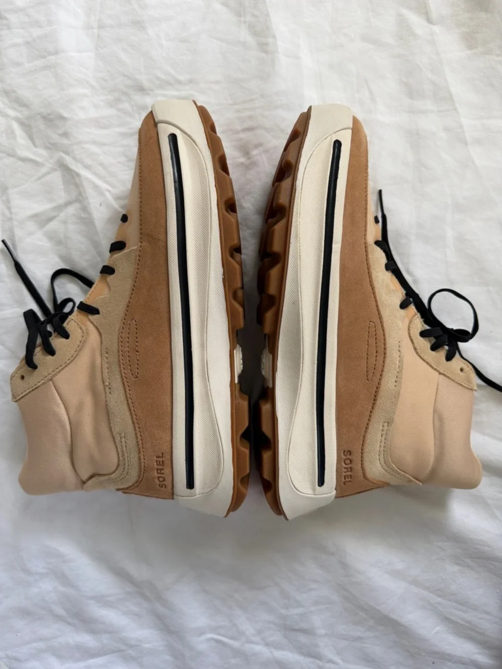 Sorel ONA 503 Women's Mid Sneaker in tan - Picture 8 of 8